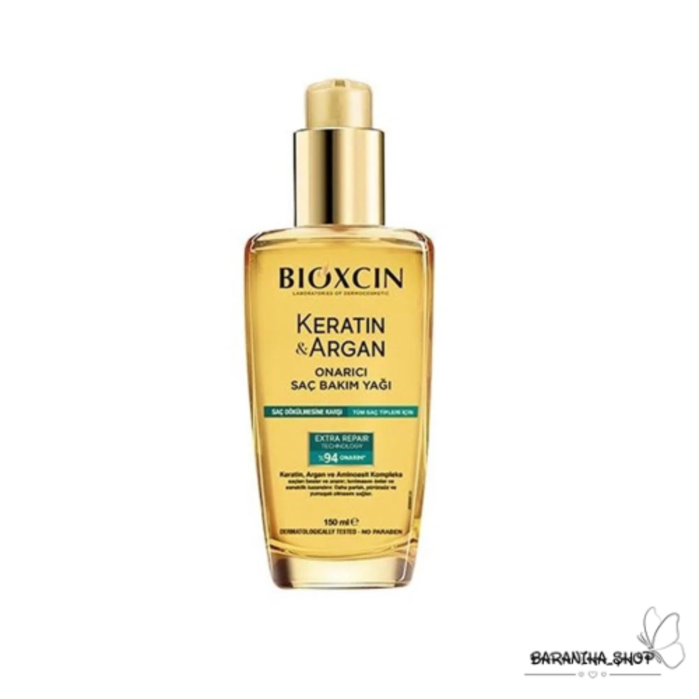 روغن ارگان و کراتین بیوکسین