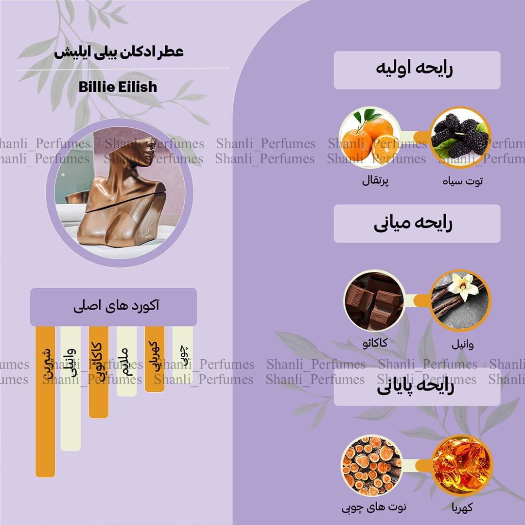 رایحه عطر بیلی ایلیش رایحه عطر بیلی ایلیش
